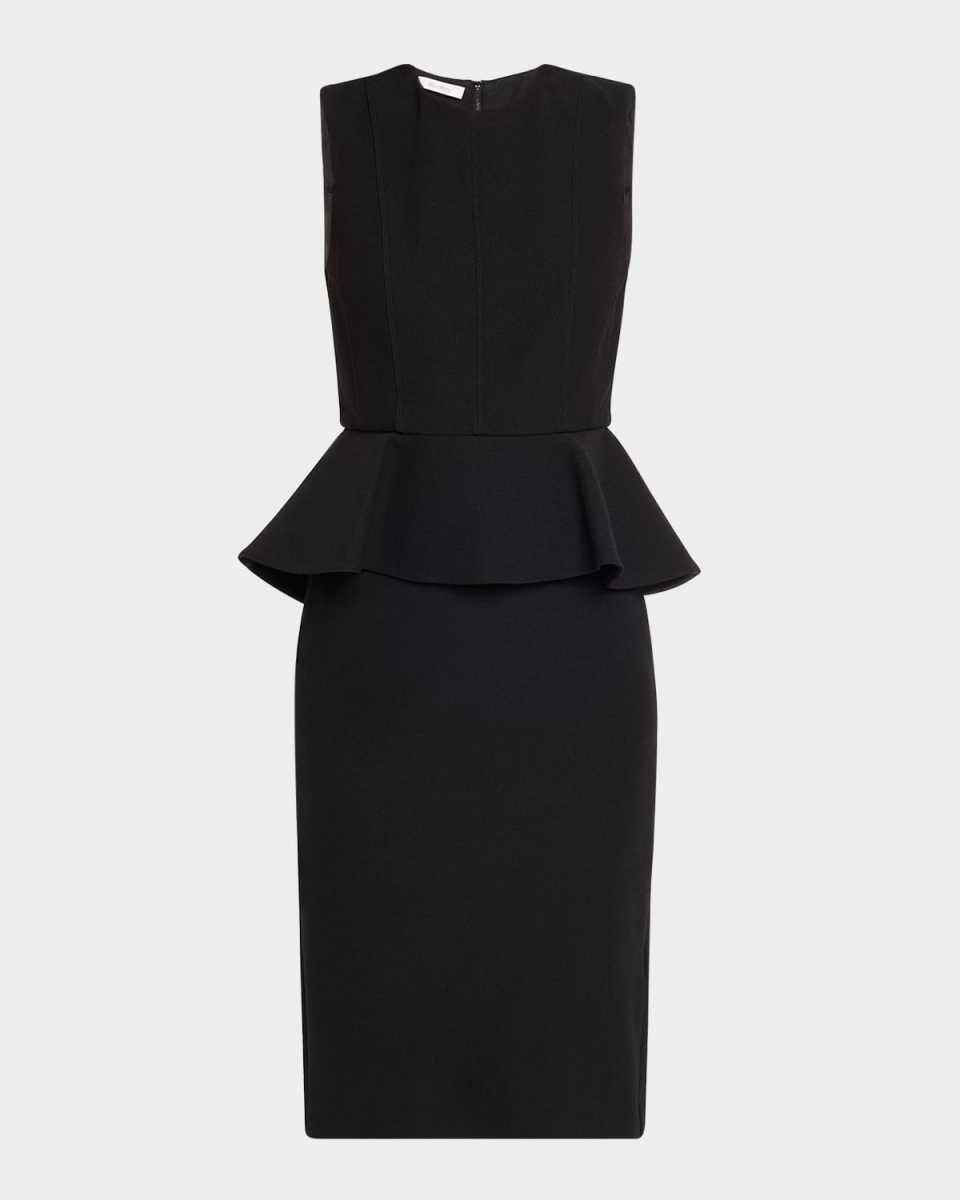 Cosmos Sleeveless Peplum Dress